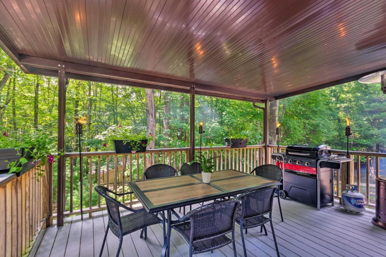 Beech Mountain Home With Covered Deck, Near Skiing! Экстерьер фото