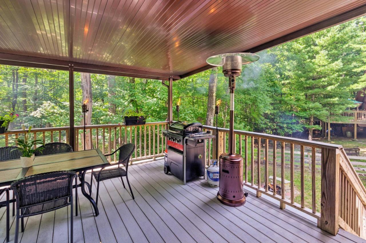 Beech Mountain Home With Covered Deck, Near Skiing! Экстерьер фото
