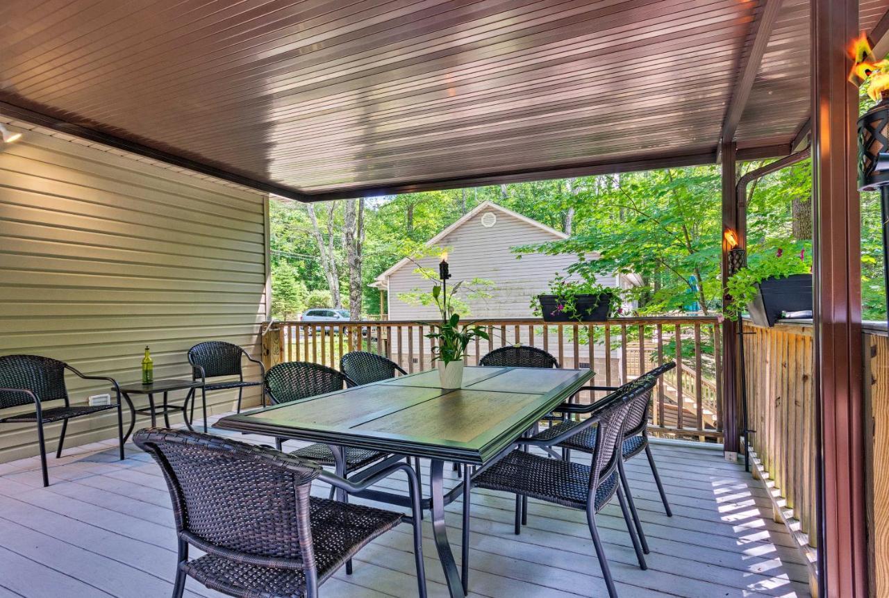 Beech Mountain Home With Covered Deck, Near Skiing! Экстерьер фото